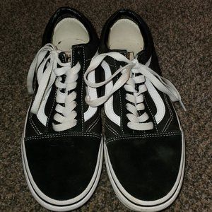 Vans ward platform shoe size 8